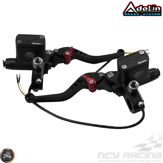 Adelin Control Lever Hydraulic Billet CNC Black (Honda PCX)