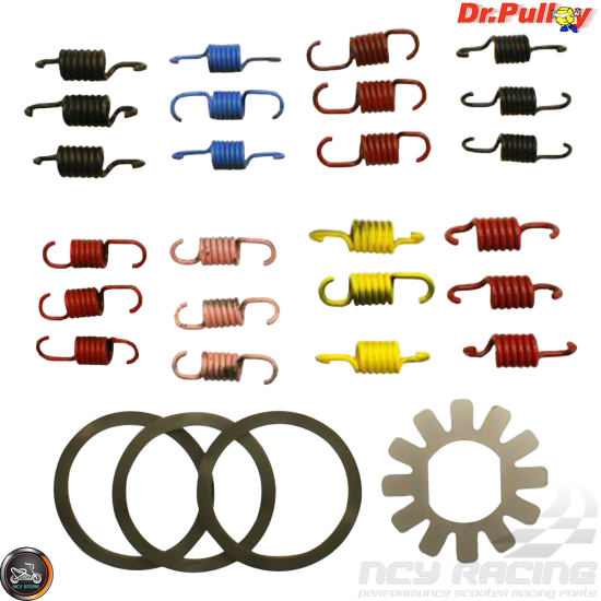 Dr. Pulley Clutch 50° HiT Racing Tune Bell Set (GY6, PCX)