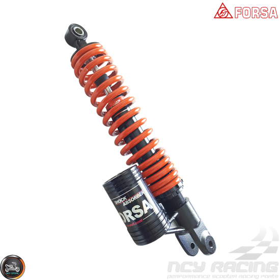 Forsa Shock 325mm Adjustable Nitrogen HP Performance (QMB, GY6, Universal)