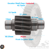 G- Counter Shaft Gear 13*42 (GY6)