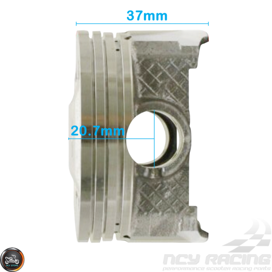 G- Piston 58.5mm 4V Set (GY6)