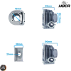 Hoca Cylinder 63mm 180cc Ceramic Nikasil Bore Kit w/Cast Piston Fit 54mm (GY6)