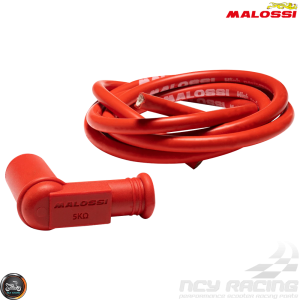 Malossi Spark Plug Cap w/Rubber Cable