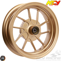 NCY Rim Front 10in Gold 10-Spokes (Honda Ruckus)