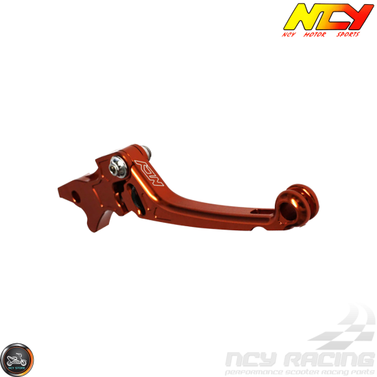NCY Brake Lever Adjustable Orange Set Disc Type (Honda PCX)