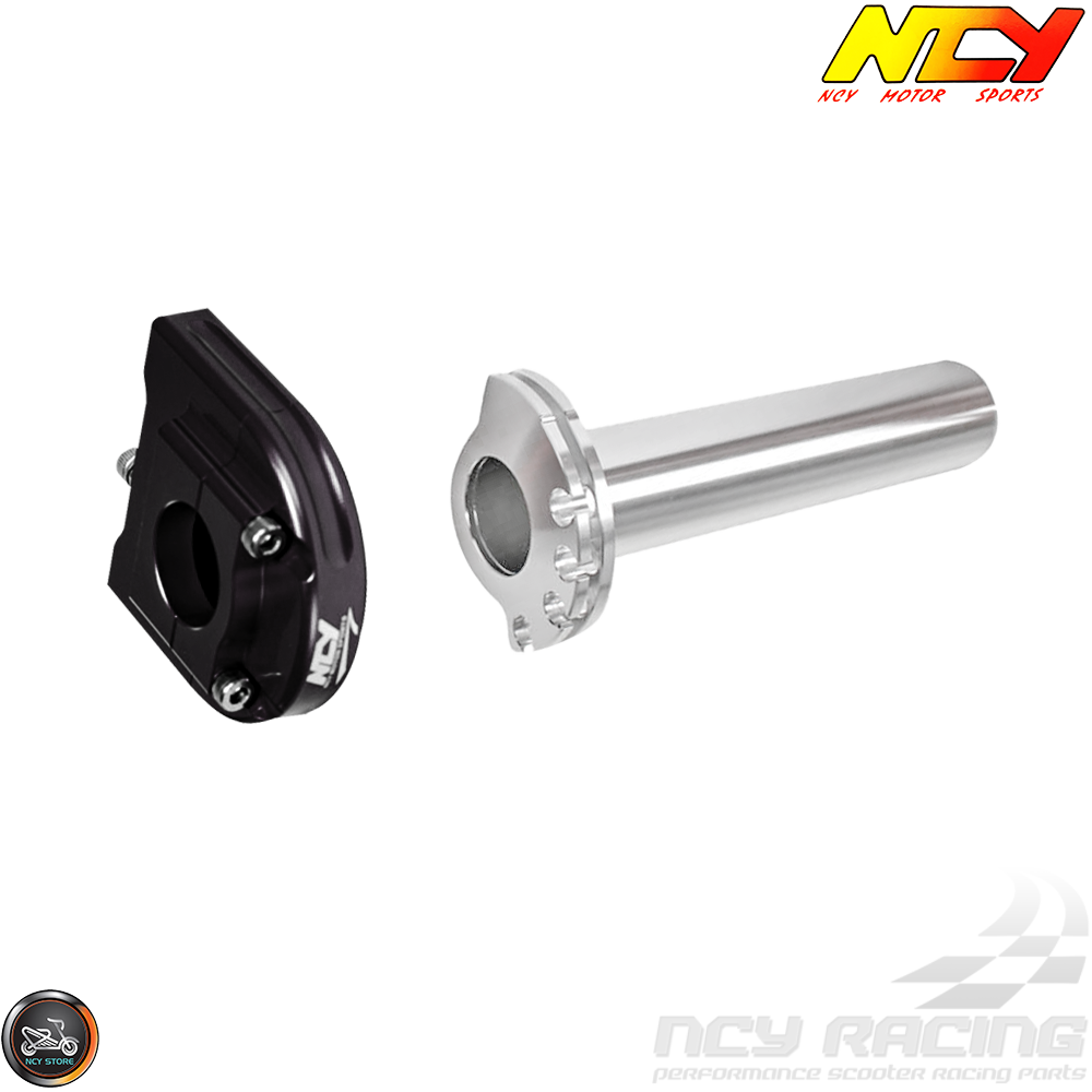 NCY Throttle Tube ; Universal Cam Type; 7/8" GOLD / Scooter Part 