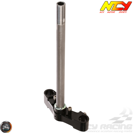 NCY Steering Stem Triple Tree Black (Honda Dio)