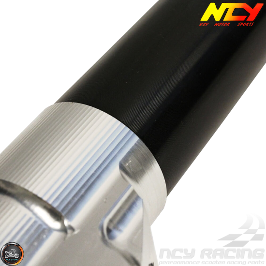 NCY Front Fork Silver Black Set Disc Type (Honda PCX)
