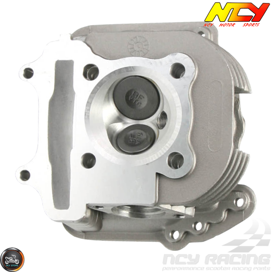 NCY Cylinder Head 61mm 171cc 2V 27.5/23.5 Fit 54mm (GY6)