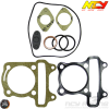 NCY Engine Gasket 57.4mm Set (GY6)
