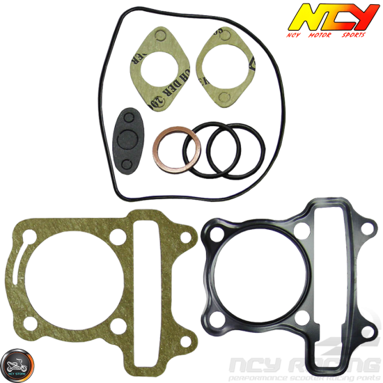 NCY Engine Gasket 57.4mm Set (GY6)