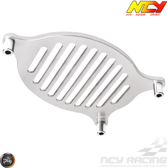 NCY Fan Cover Aluminum Silver (Honda PCX)