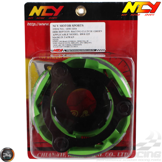NCY Clutch Gen 4 Performance Green (Vino, Zuma 125)