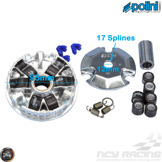 Polini Variator 95mm Set (Aprilia, JOG, Zuma 50)