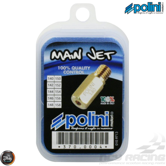 Polini PWK Main Jet 140-158 10-Pcs Kit