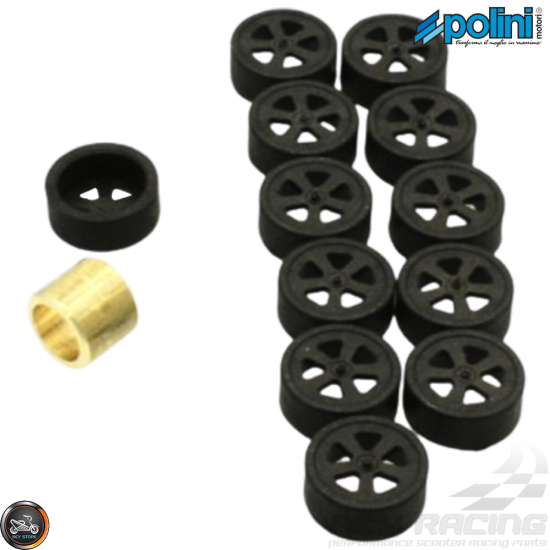 Polini Variator Roller Weight Tuning Kit 15x12 (Aprilia, JOG, Zuma 50)