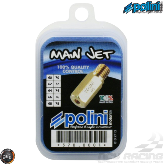 Polini PWK Main Jet 60-78 10-Pcs Kit