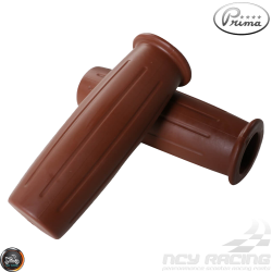 Prima Throttle Grip 7/8in Bottle Brown Set (GY6, Ruckus, Universal)