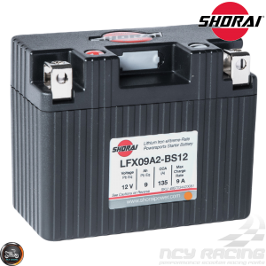 Shorai Lithium Battery 12V 9Ah (LFX09A2-BS12)