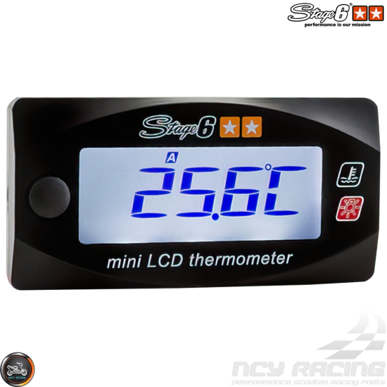 Stage6 Digital Thermometer Mini MKII (Aprilia, Piaggio, Vespa 50)