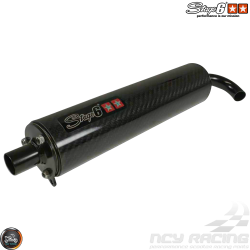 Stage6 Exhaust Silencer PRO Replica Carbon (Aprilia, Piaggio, Vespa 50)
