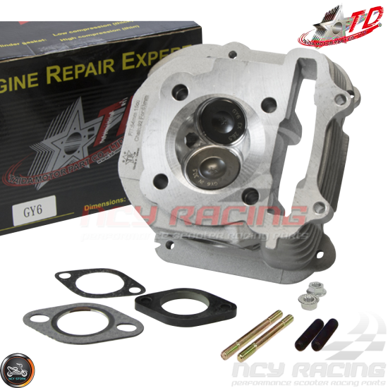Taida Big Bore Combo 63mm 180cc C 2V w/Forged Piston Fit 54mm (GY6)