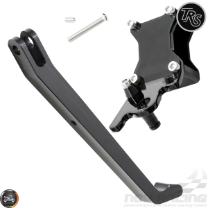 TRS Kickstand Swing Arm CNC Black Kit (Honda Grom)