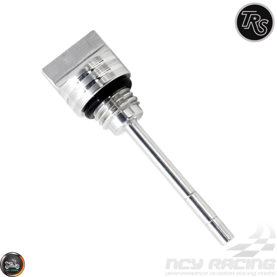 TRS Oil Dipstick Silver (QMB, GY6, Universal)
