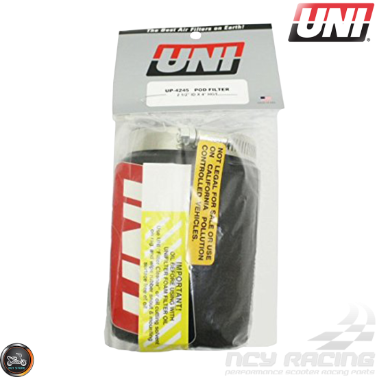 UNI Air Filter Pod 60mm Straight (UP-4245)