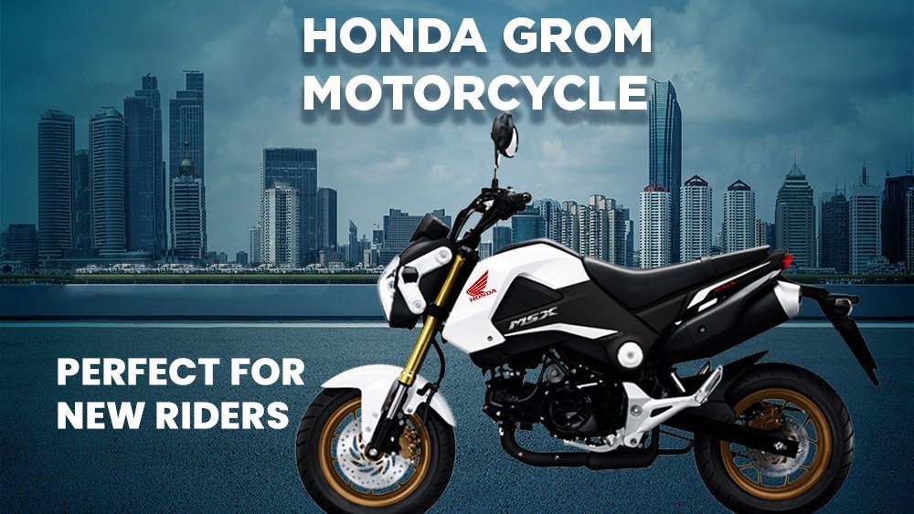 Perfect For New Riders Honda Grom Motorcycle